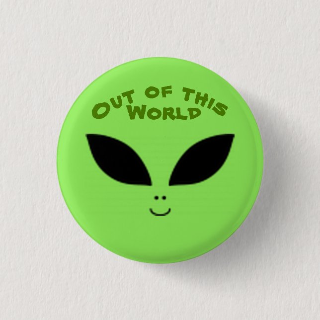 Alien Pinback Button (Front)