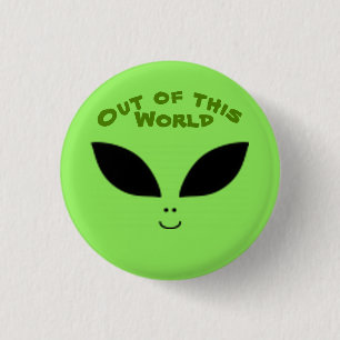 Alien Pinback Button