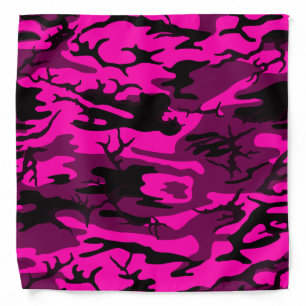 Alien Pink Camo Bandana