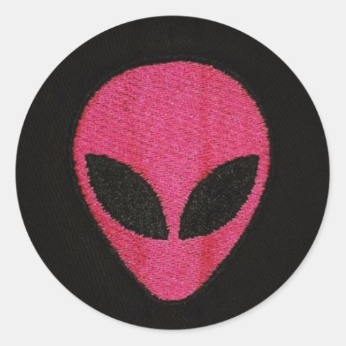 ALIEN PINK stickers