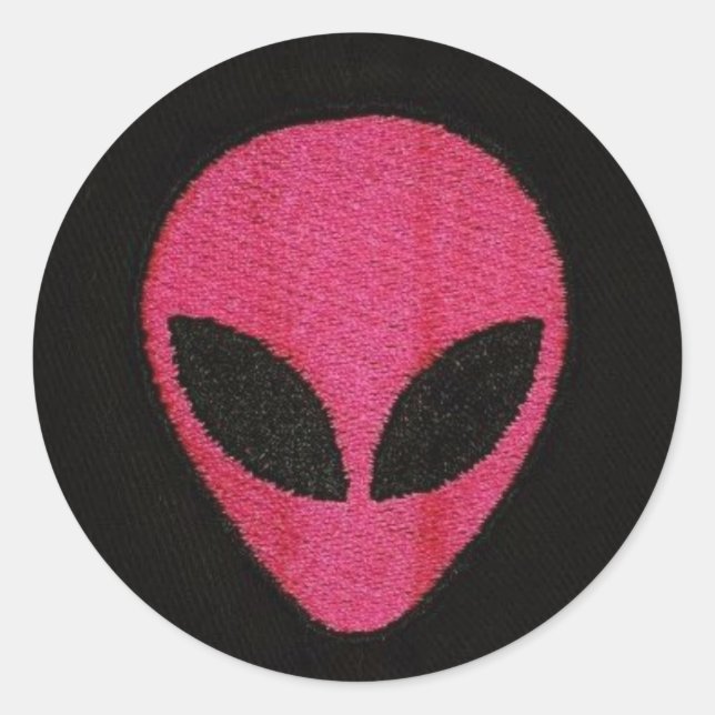 ALIEN PINK stickers (Front)