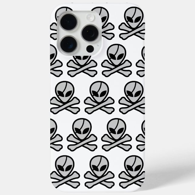 Alien Pirate Case-Mate iPhone Case (Back)