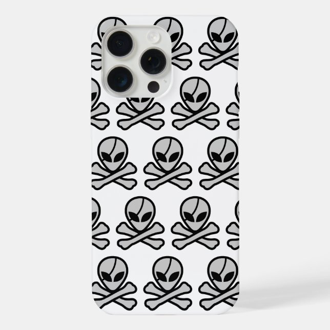 Alien Pirate Iphone Case (Back)
