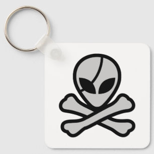 Alien Pirate Keychain