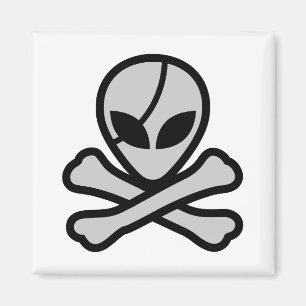 Alien Pirate Magnet