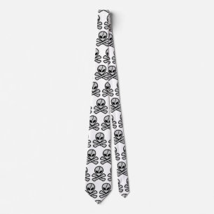 Alien Pirate Neck Tie