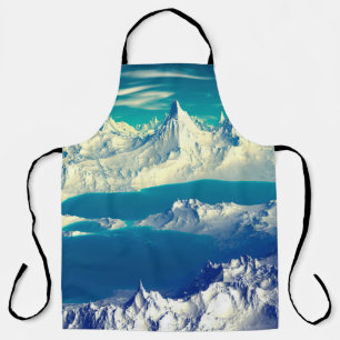 Alien Planet - 3D ed Computer Artwork. Rocks and s Apron