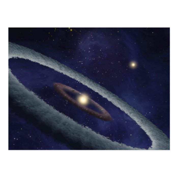 Alien Planet Birth Space Art Postcards