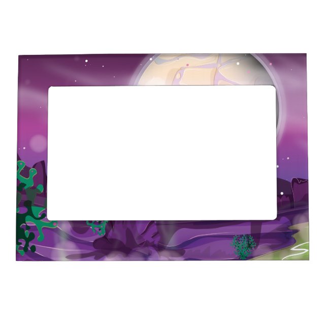 Alien Planet Magnetic Picture Frame (Front)