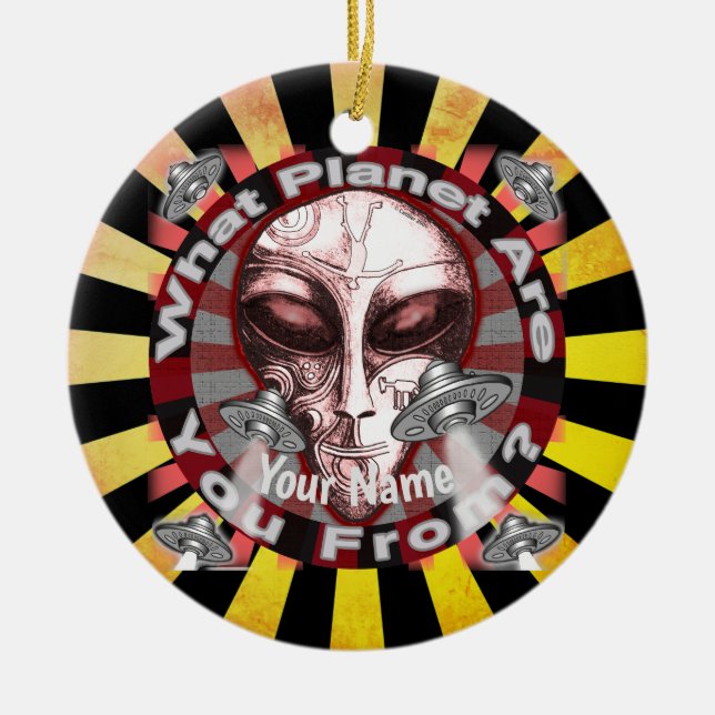 Alien Planet ornament (Front)