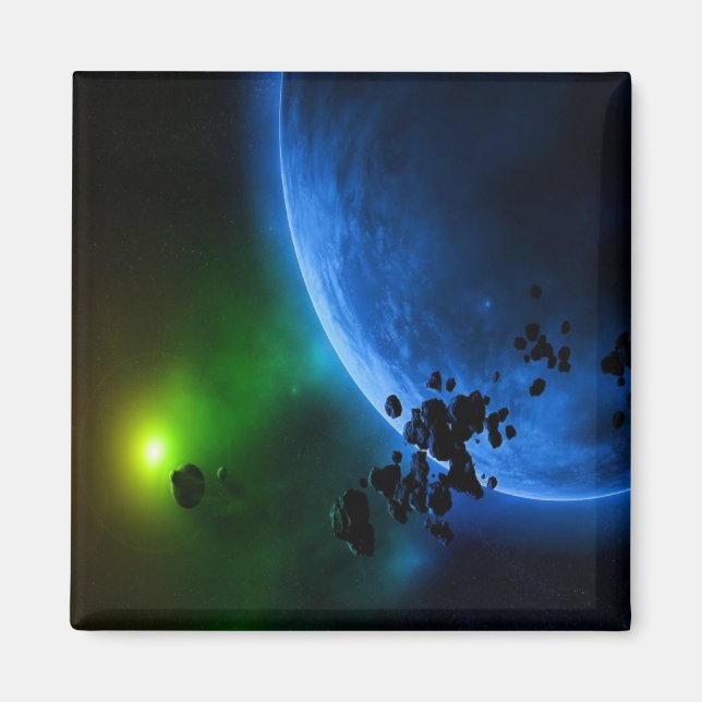 Alien Planets Magnet (Front)