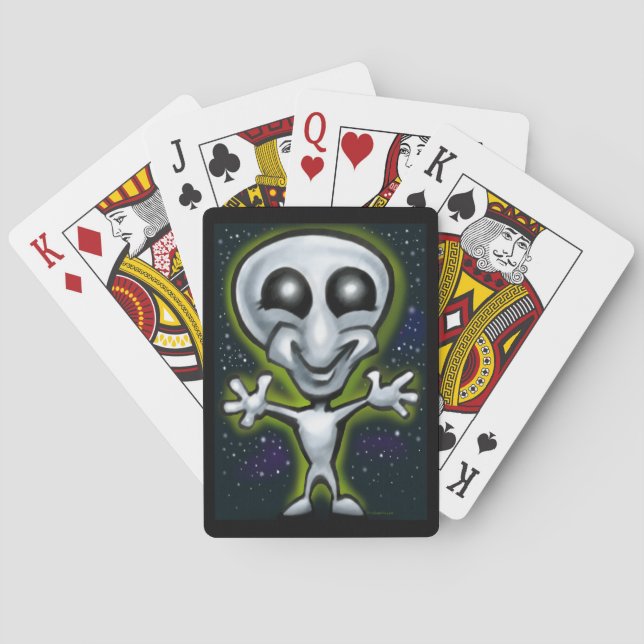 Alien Poker Cards (Back)