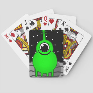 Alien Poker Cards