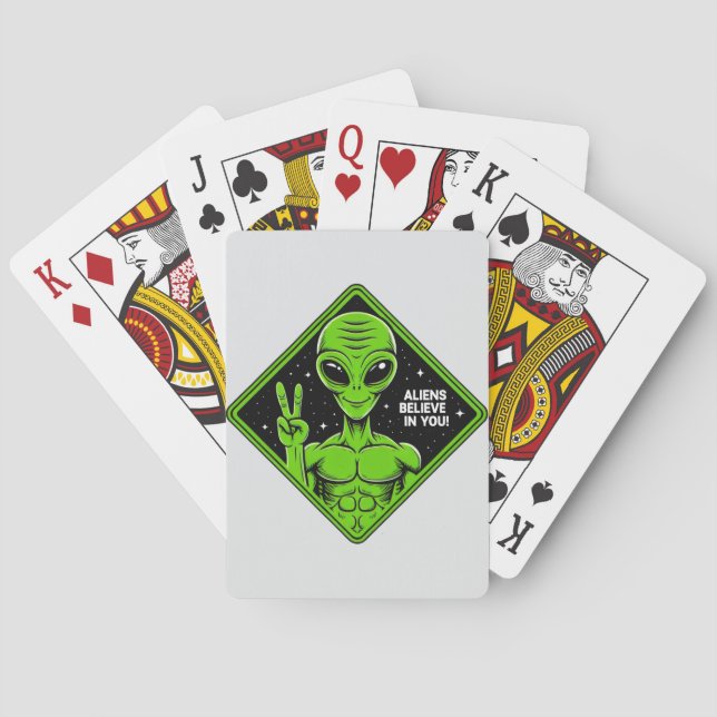 Alien. Poker Cards (Back)