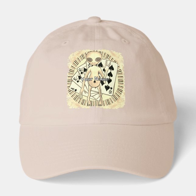 Alien Poker  Hat (Front)