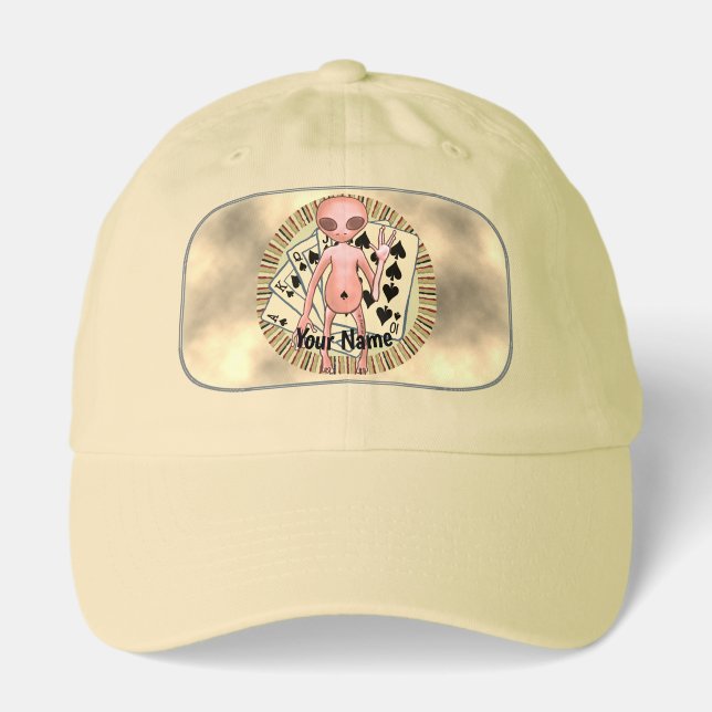 Alien Poker Hat (Front)