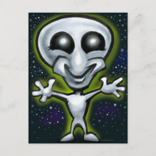 Alien Postcard