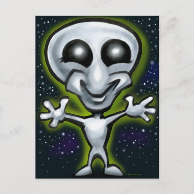 Alien Postcard (Front)