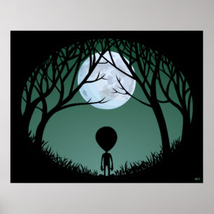 Alien Poster Extraterristrial Print Alien Poster
