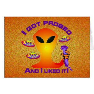 Alien Probe Cards