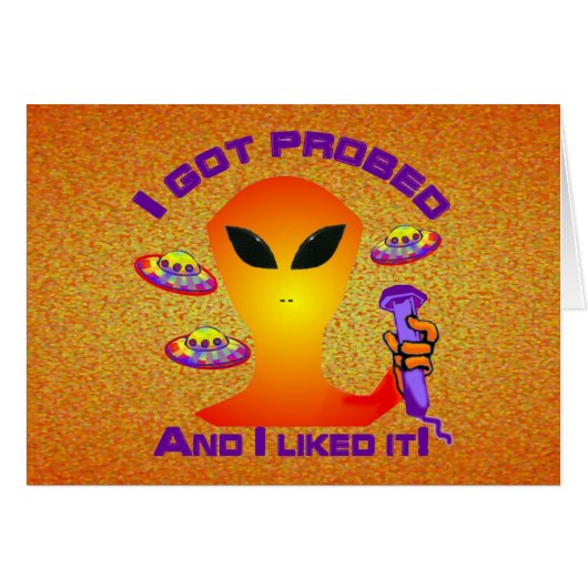 Alien Probe Cards (Front Horizontal)