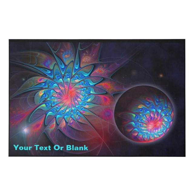 Alien Probe Faux Canvas Print (Front)