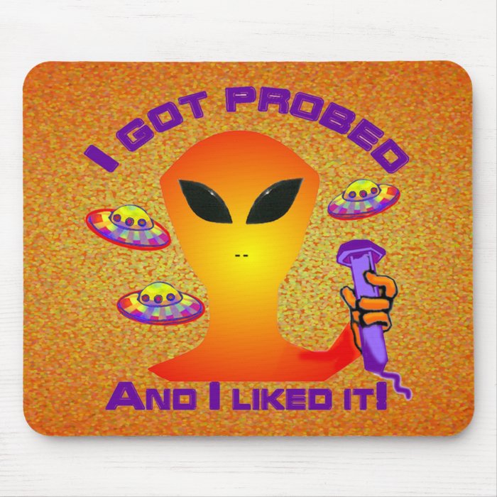 Alien Probe Mousepad