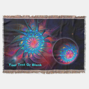 Alien Probe Throw Blanket