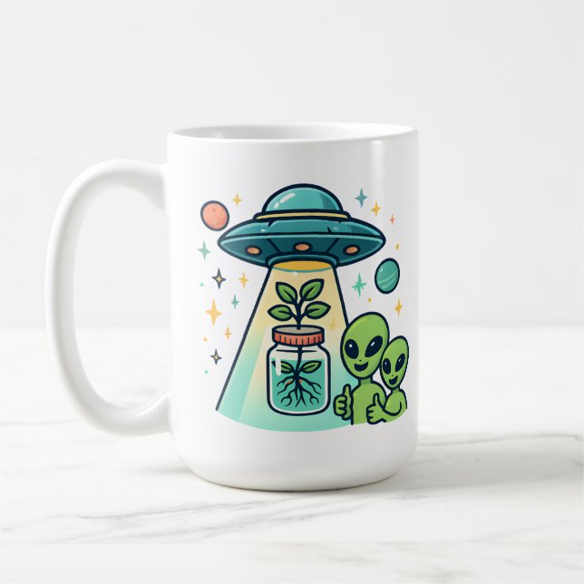 Alien Propagation Encounter Coffee Mug (Left)