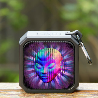 Alien Psychedelic Meditation Bluetooth Speaker