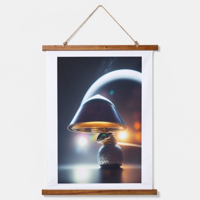 Alien Puppy Hanging Tapestry (Front)