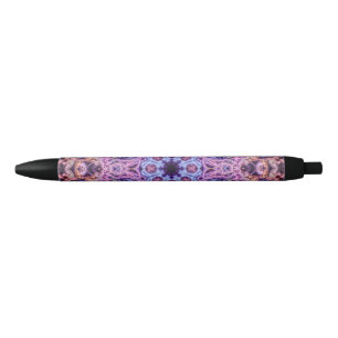 Alien Purple Psychedelic Kaleidoscopic Mandala Pen