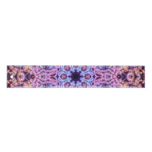 Alien Purple Psychedelic Kaleidoscopic Mandala Ruler