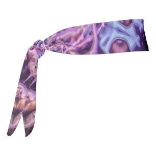 Alien Purple Psychedelic Kaleidoscopic Mandala Tie Headband