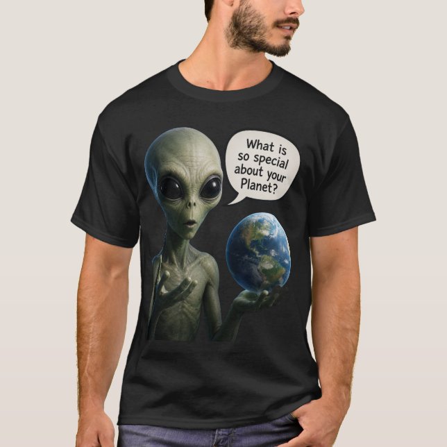 Alien Question T-Shirt (Front)