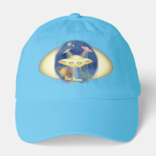 Alien Rainbow Spaceship Hat