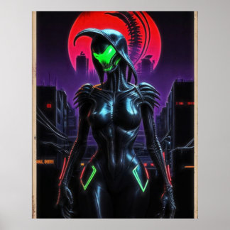 Alien Raven 03 Poster