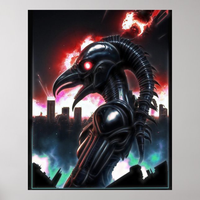Alien Raven 12 Poster (Front)