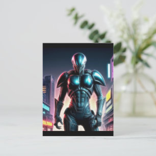 Alien Raven 14 Postcard