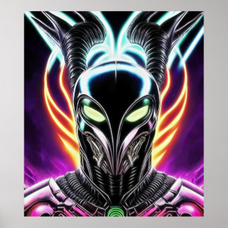 Alien Raven 18 Poster