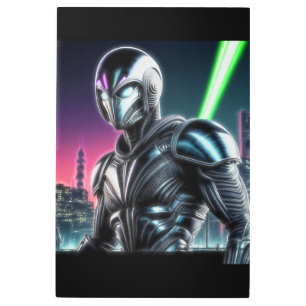 Alien Raven 21 Metal Print