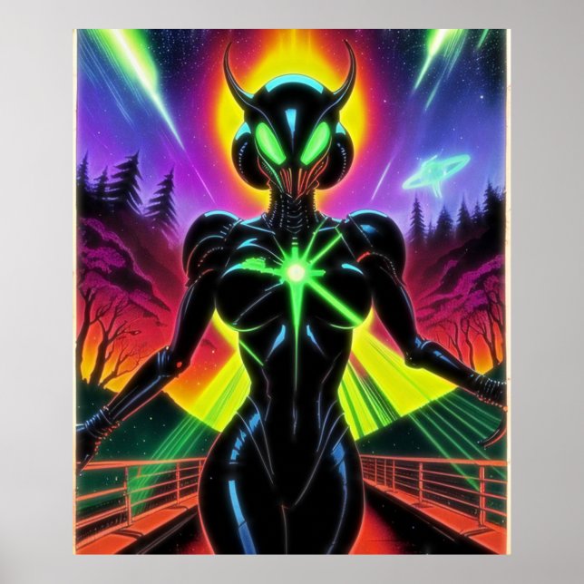 Alien Raven 26 Poster (Front)