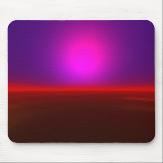Alien Red Sky Mouse Pad