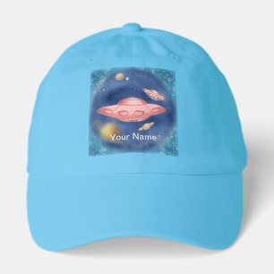 Alien Red Spaceship  hat