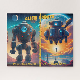 Alien Robots Jigsaw Puzzle