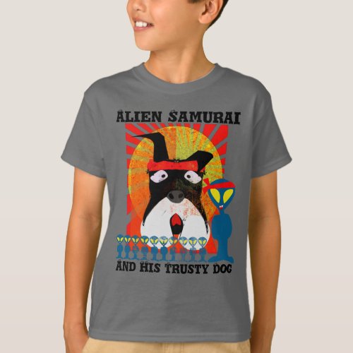 Alien Samurai T_Shirt