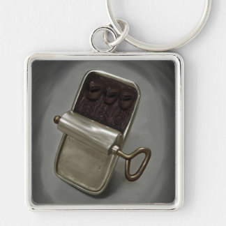 Alien Sardines Keychain