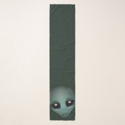 Alien Scarf Extraterestrial Scarves ET Alien Gifts