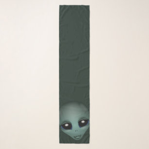 Alien Scarf Extraterestrial Scarves ET Alien Gifts