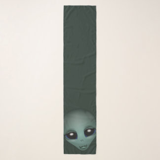 Alien Scarf Extraterestrial Scarves ET Alien Gifts